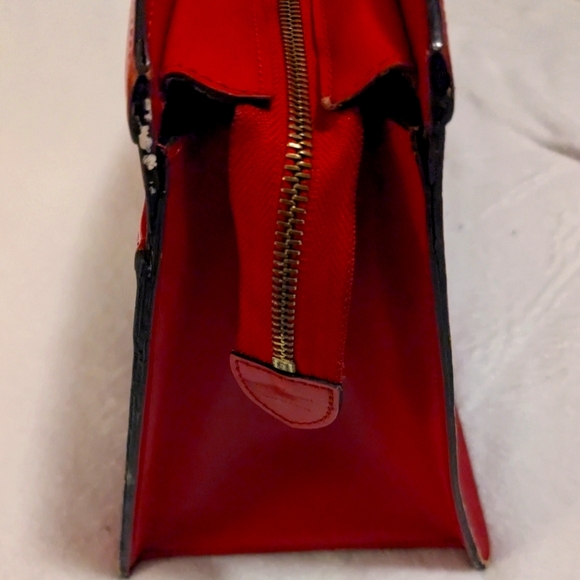 Authentic Louis Vuitton Red Epi Riviera Bag - Picture 7 of 15